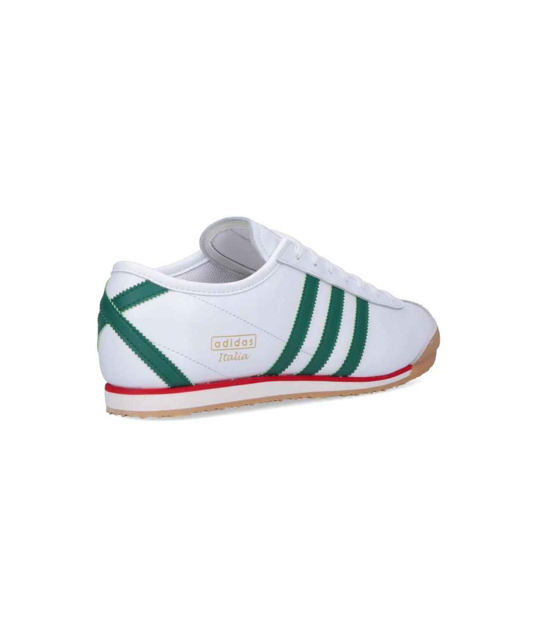 ADIDAS Белые кожаные низкие кроссовки / кеды, фото 4