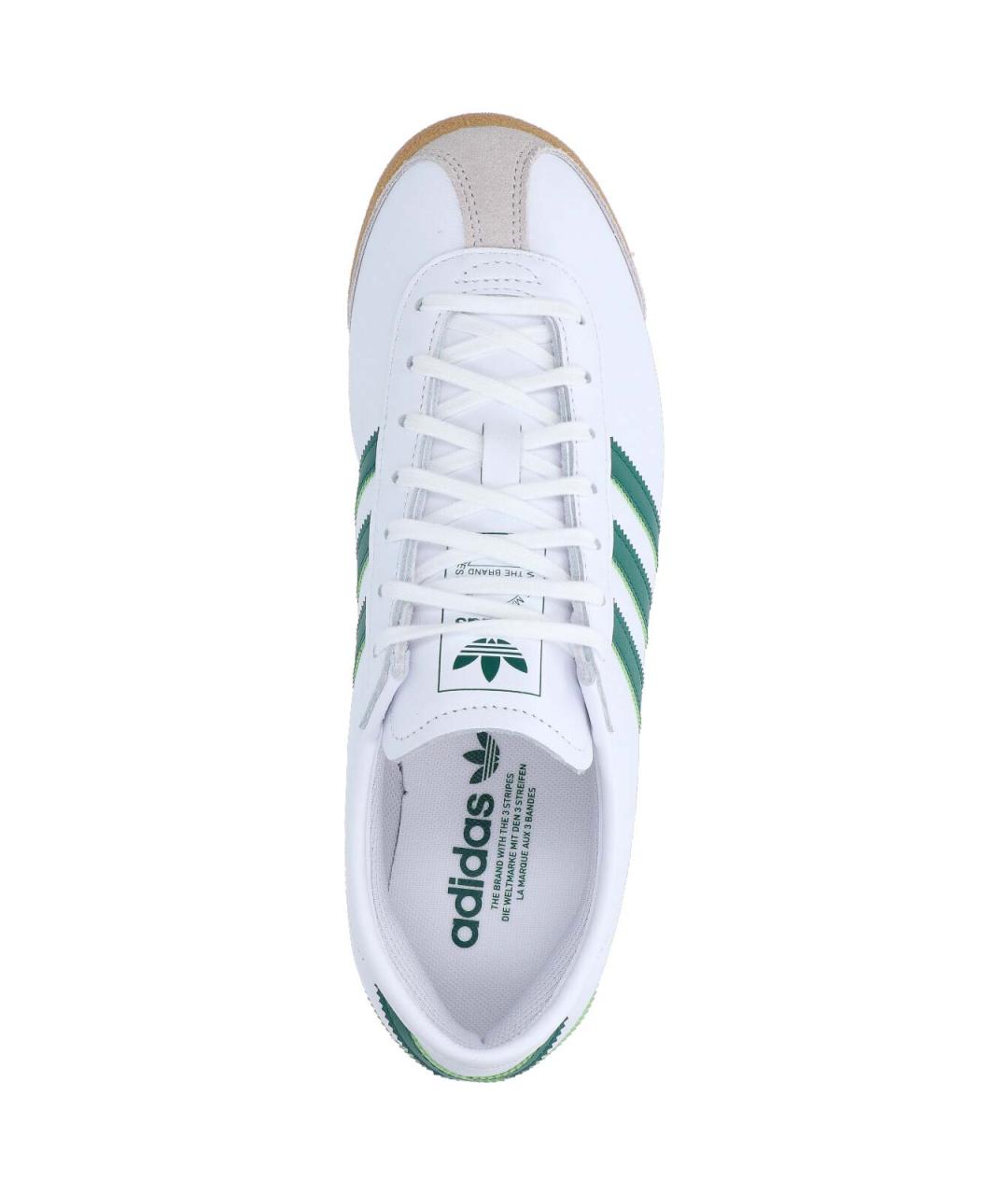 ADIDAS Белые кожаные низкие кроссовки / кеды, фото 5