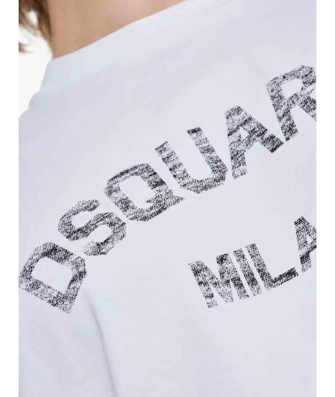 DSQUARED2 Фиолетовая хлопковая футболка, фото 5