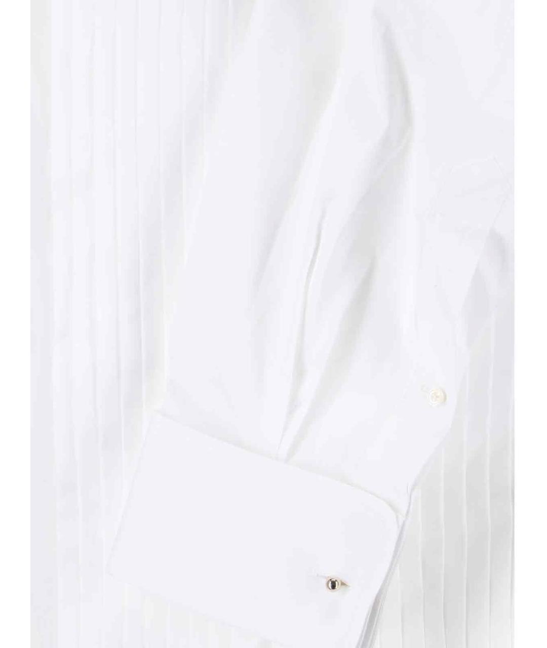 TOM FORD Белая хлопковая классическая рубашка, фото 4