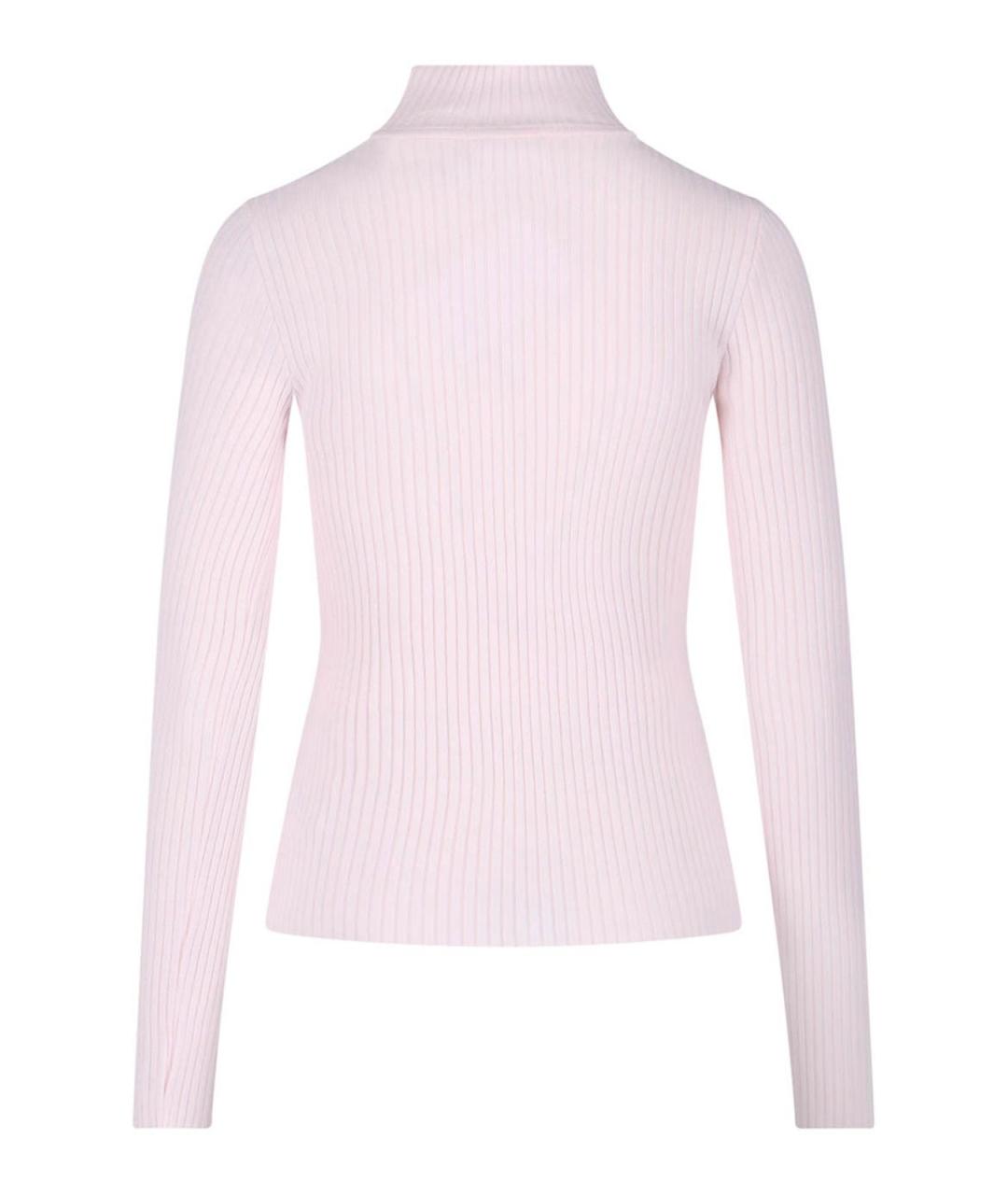 COURREGES Розовая вискозная водолазка, фото 2