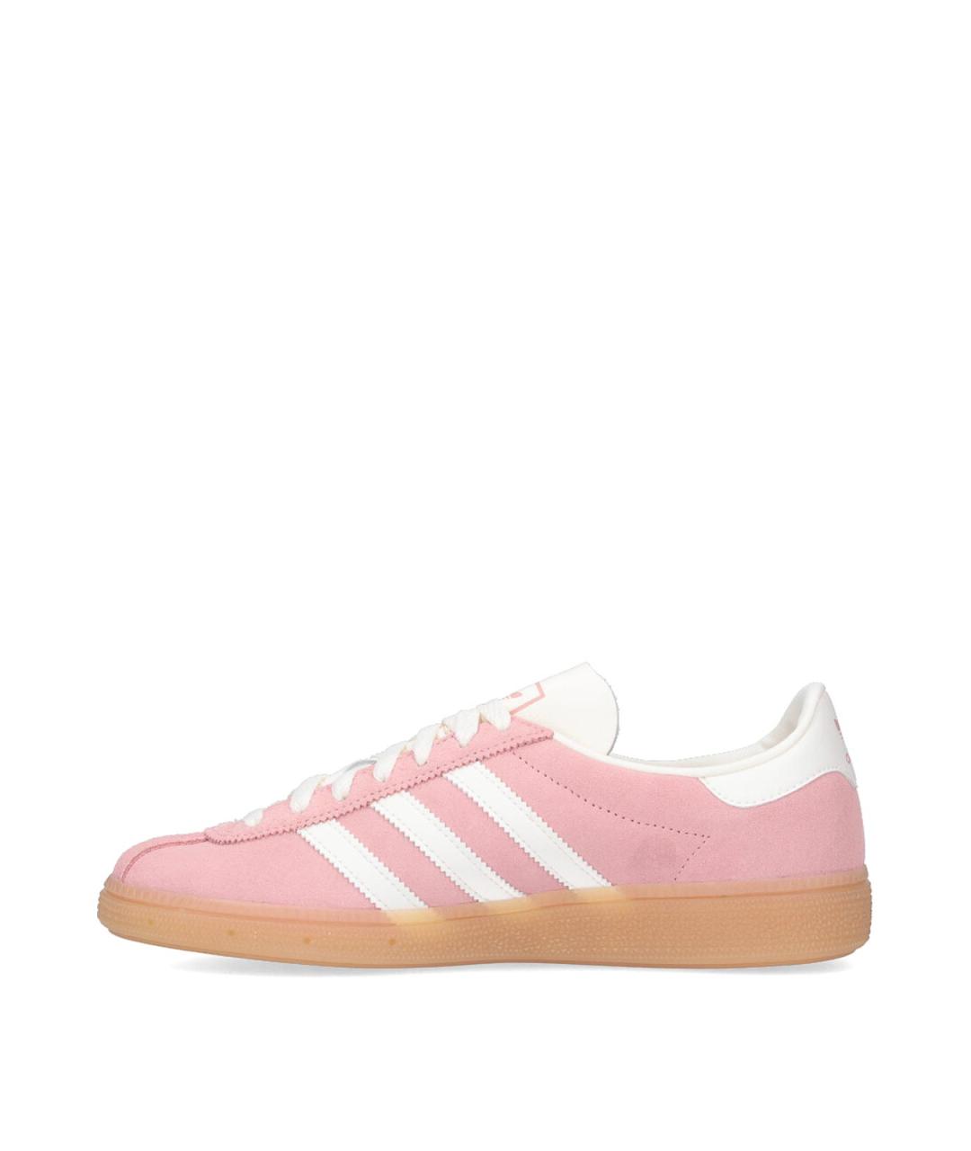 ADIDAS Розовые замшевые кеды, фото 3