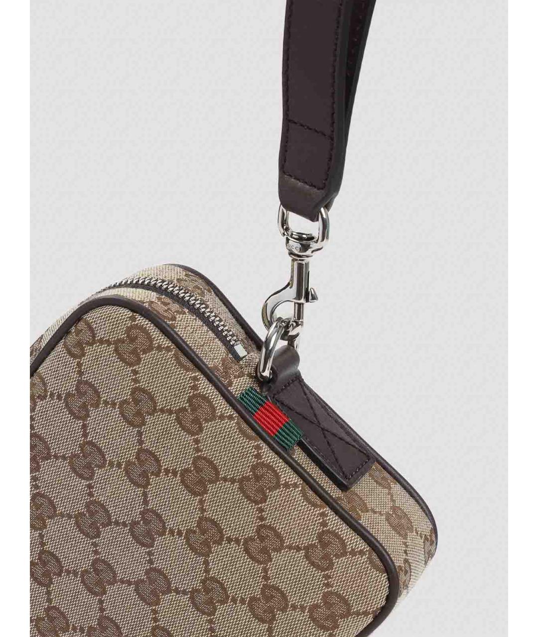 GUCCI Бежевая сумка на плечо, фото 3