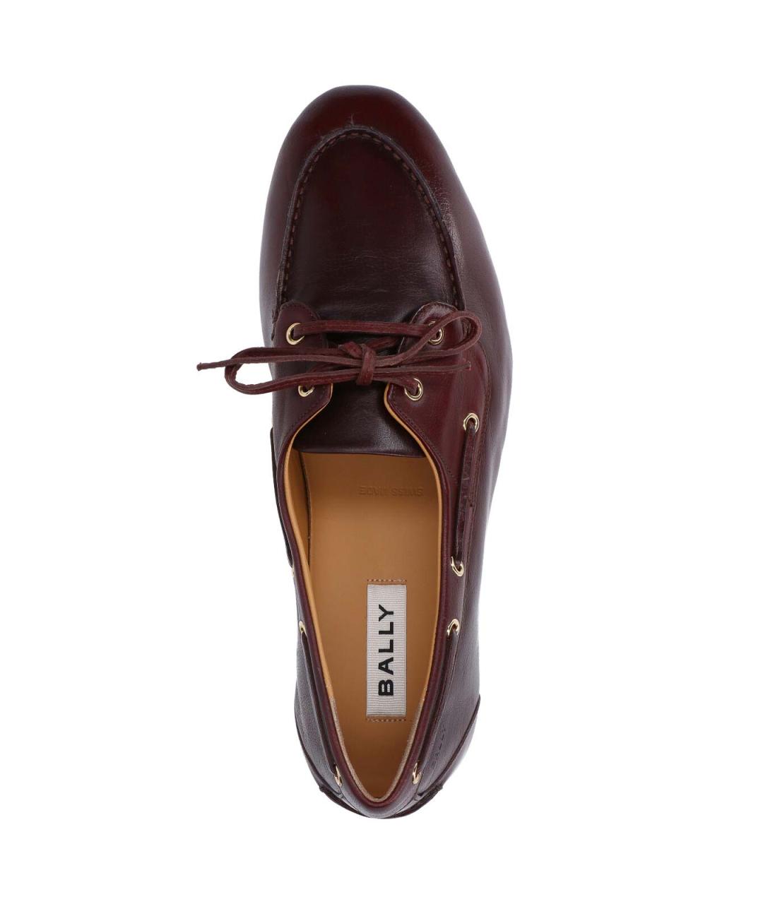 BALLY Коричневые кожаные лоферы, фото 5