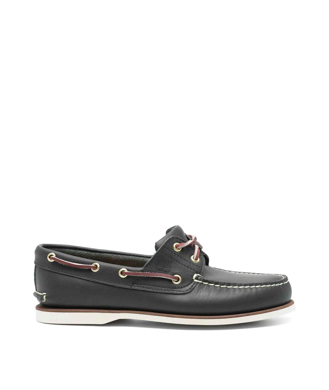 TIMBERLAND Темно-синие кожаные лоферы, фото 1