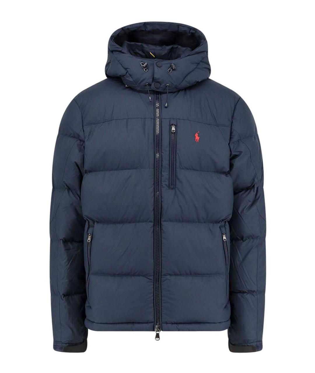 POLO RALPH LAUREN Синий полиэстеровый пуховик, фото 1