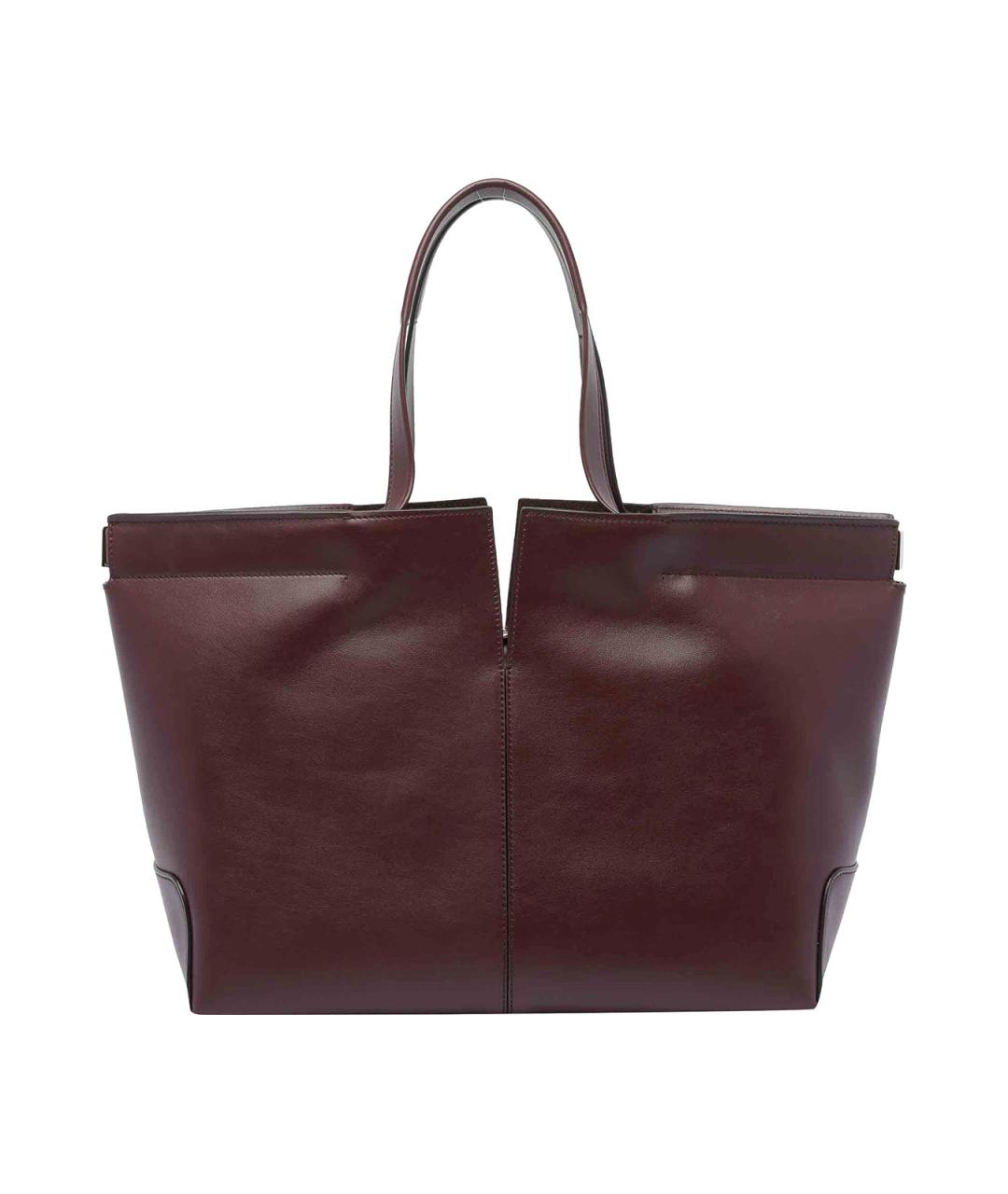TOD'S Коричневая кожаная сумка тоут, фото 3
