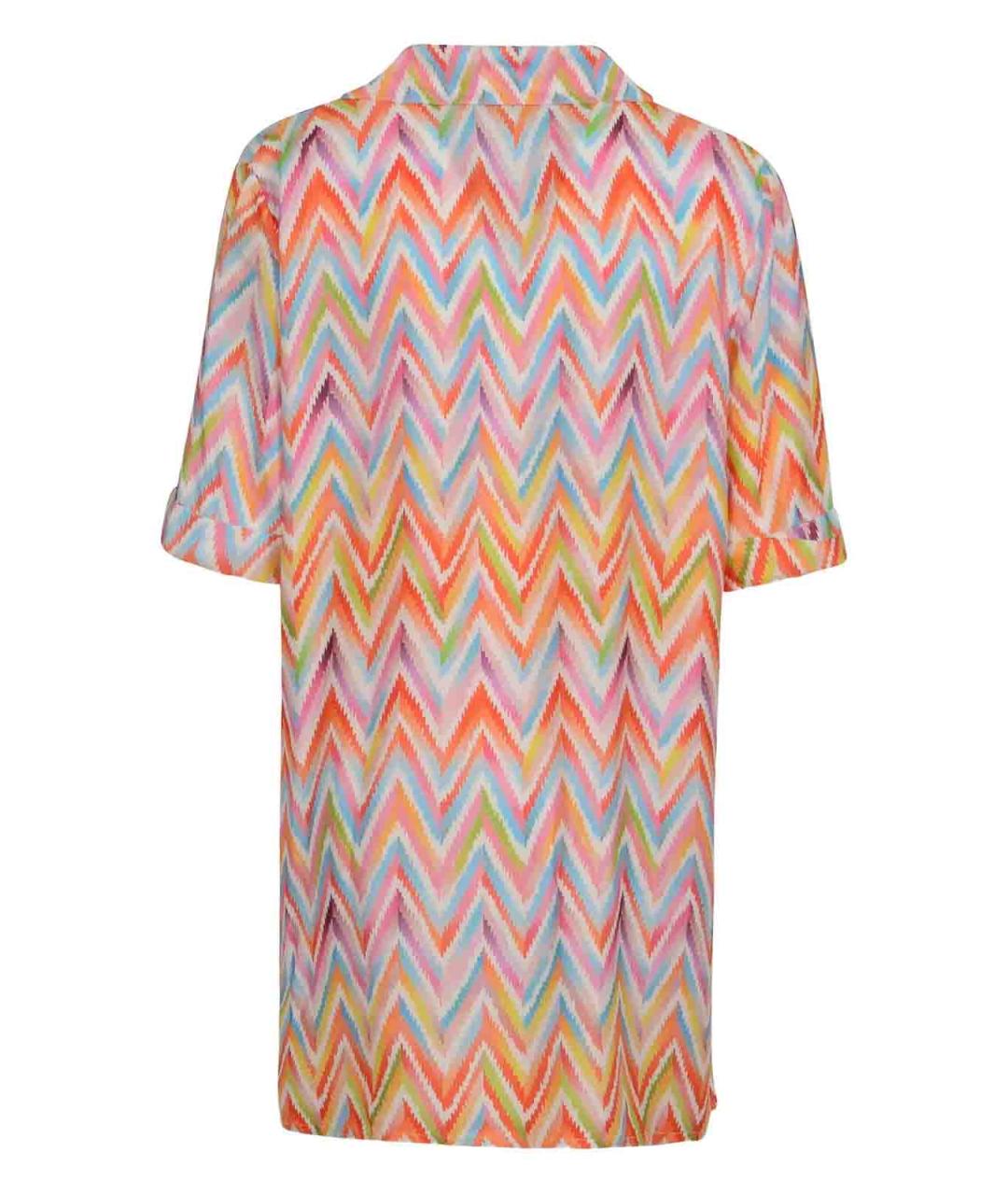 MISSONI Мульти вискозное повседневное платье, фото 3