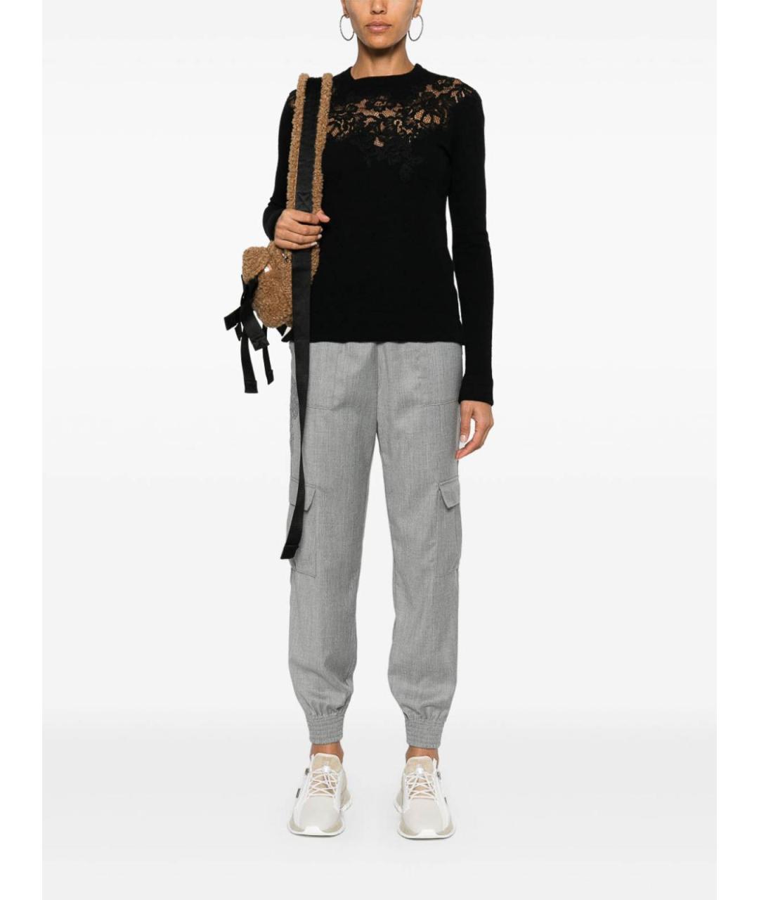 ERMANNO SCERVINO Серые спортивные брюки и шорты, фото 4