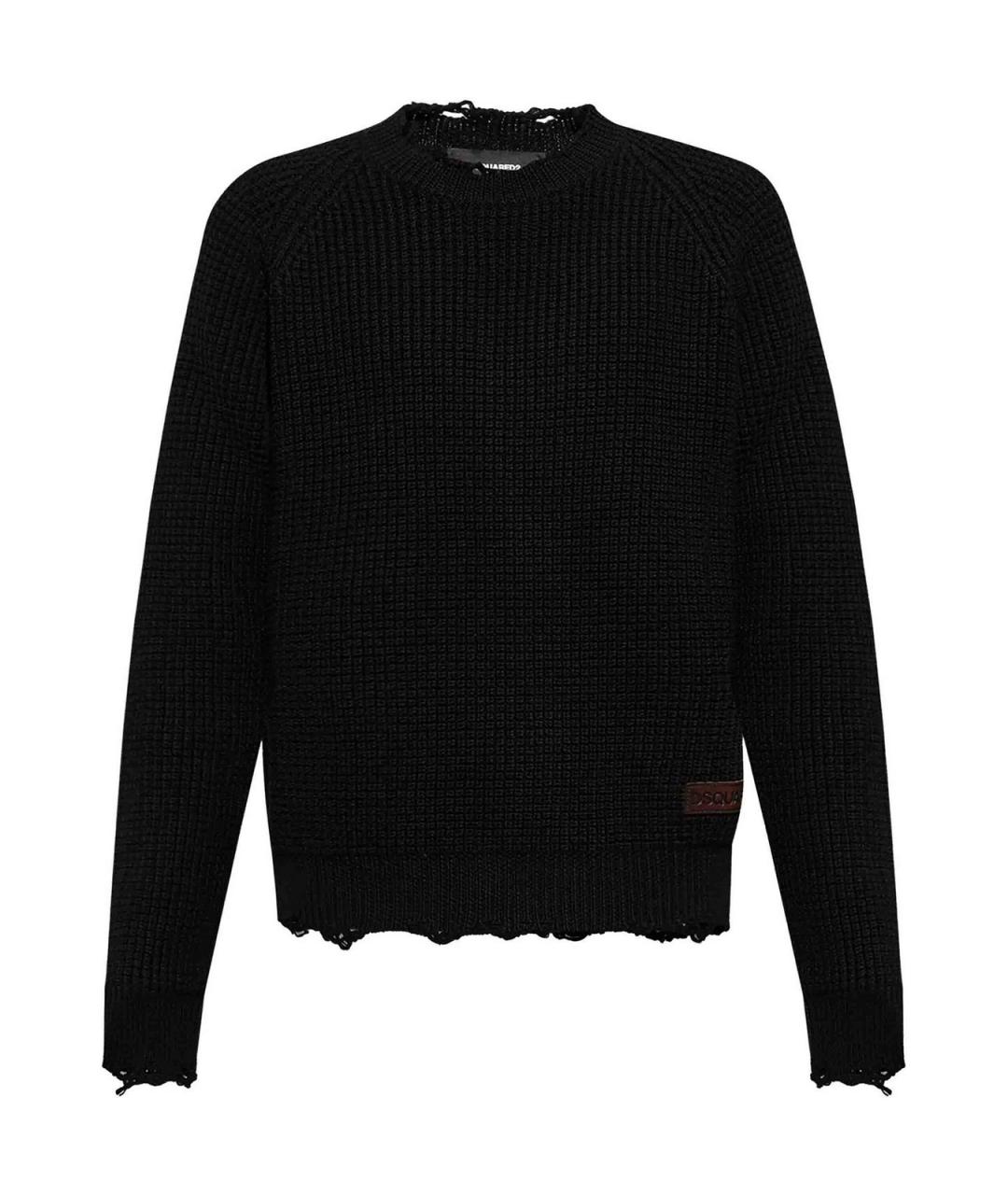 DSQUARED2 Черный джемпер / свитер, фото 1