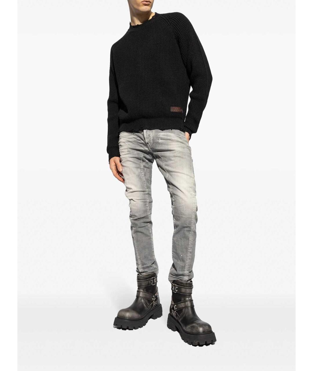 DSQUARED2 Черный джемпер / свитер, фото 5