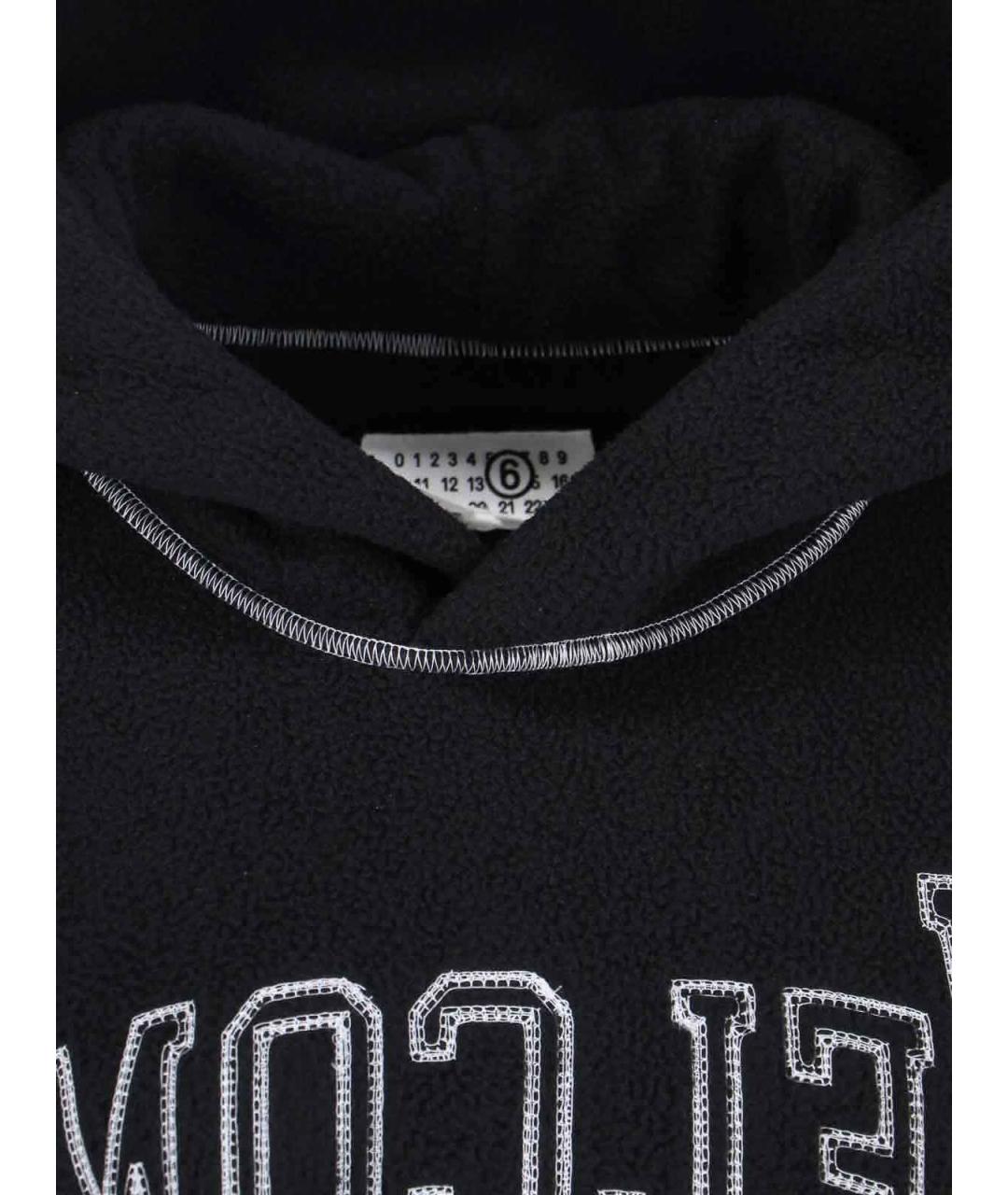 MM6 MAISON MARGIELA Черный джемпер / свитер, фото 4