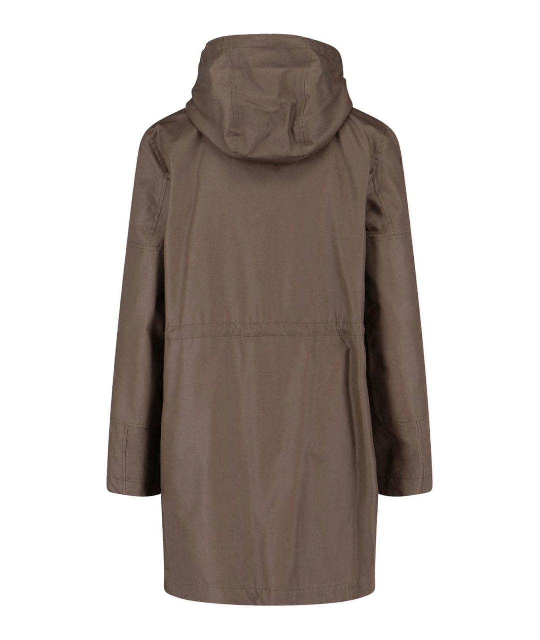 BURBERRY Хаки хлопковая парка, фото 2