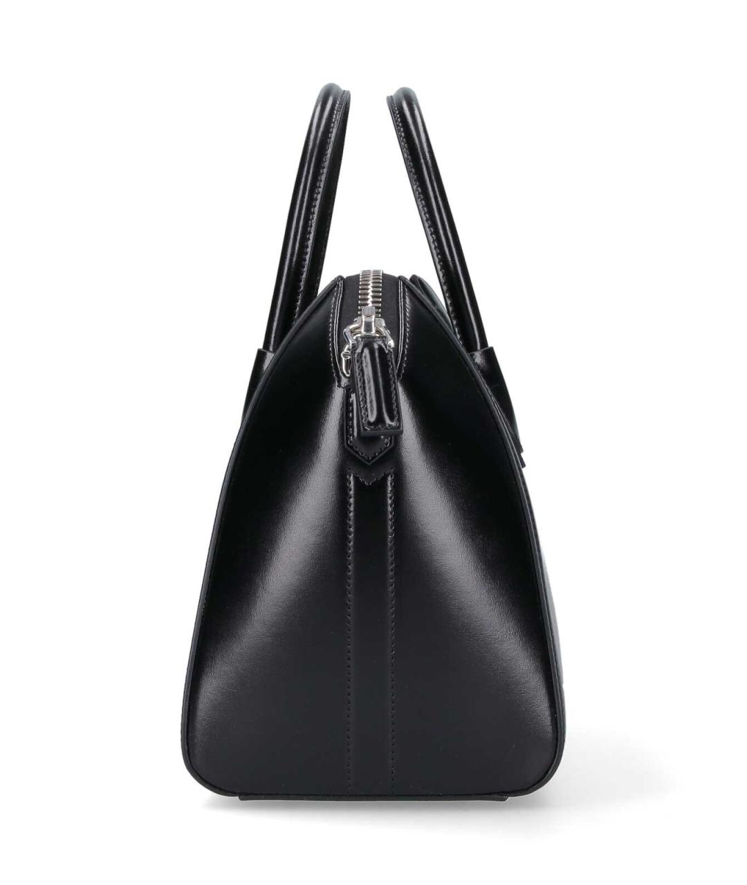 GIVENCHY Черная кожаная сумка тоут, фото 5