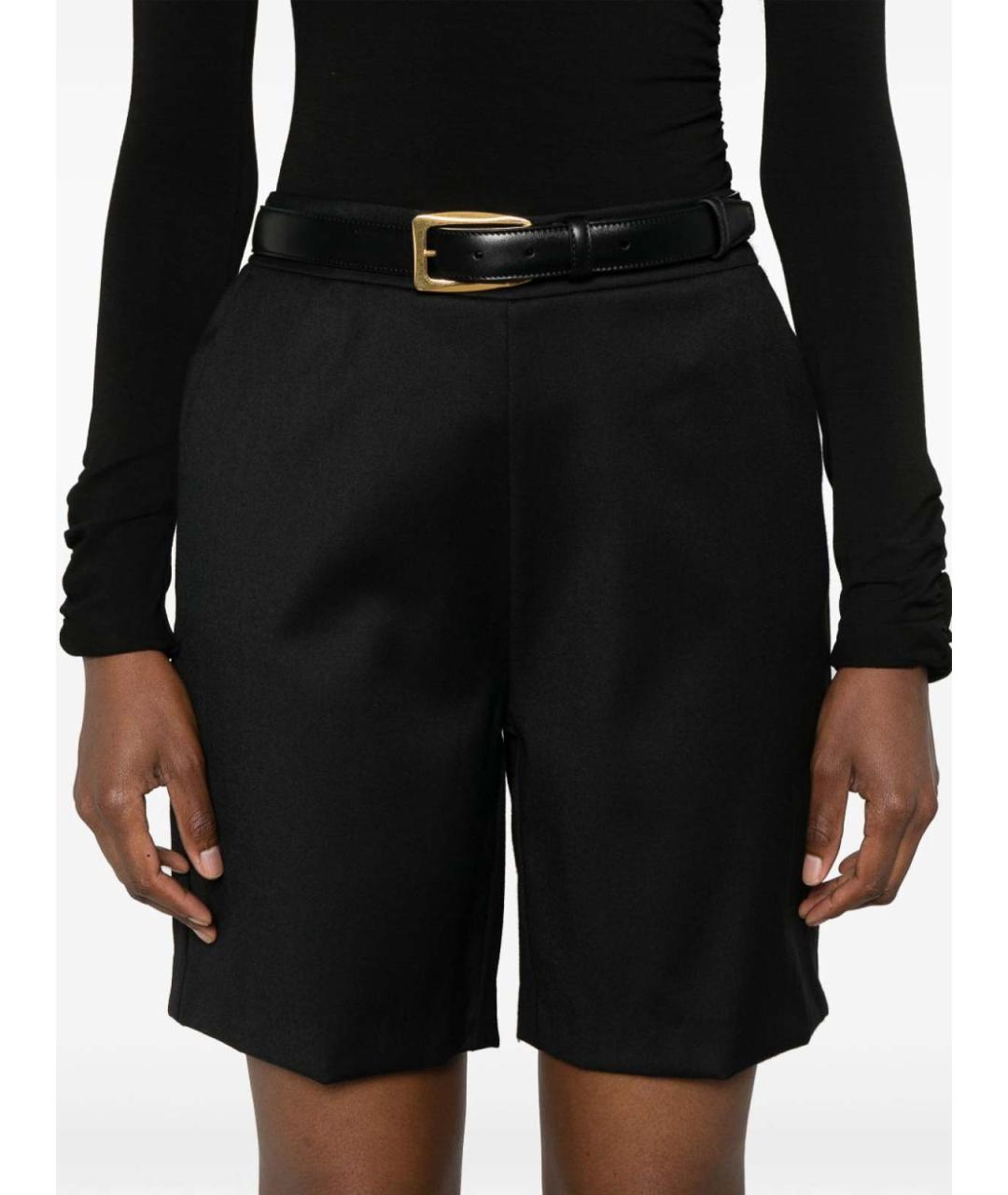 ERMANNO SCERVINO Черные шорты, фото 3