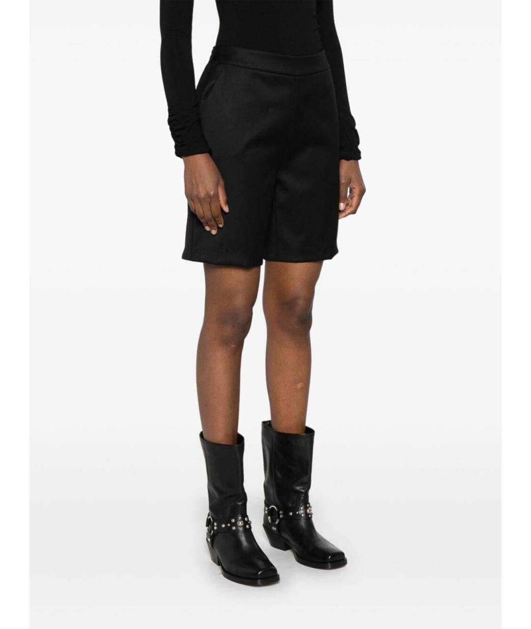 ERMANNO SCERVINO Черные шорты, фото 4