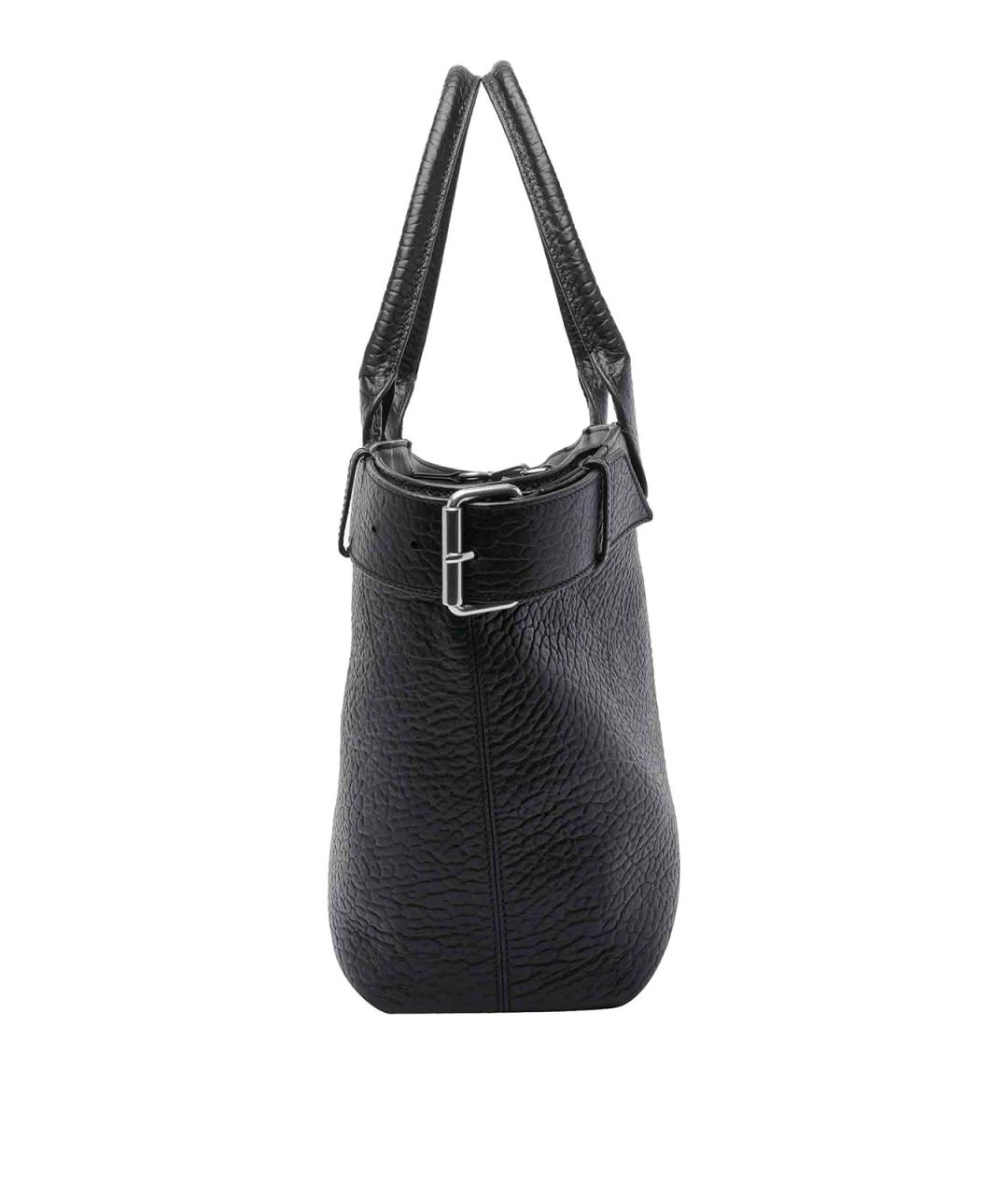 ALEXANDER WANG Черная кожаная сумка через плечо, фото 4