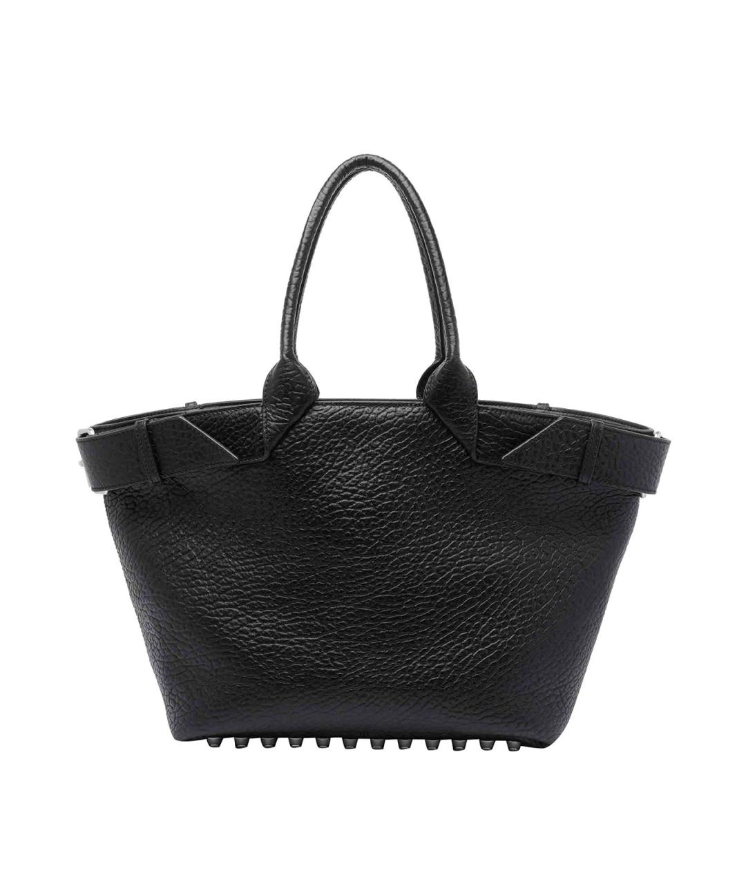 ALEXANDER WANG Черная кожаная сумка через плечо, фото 1
