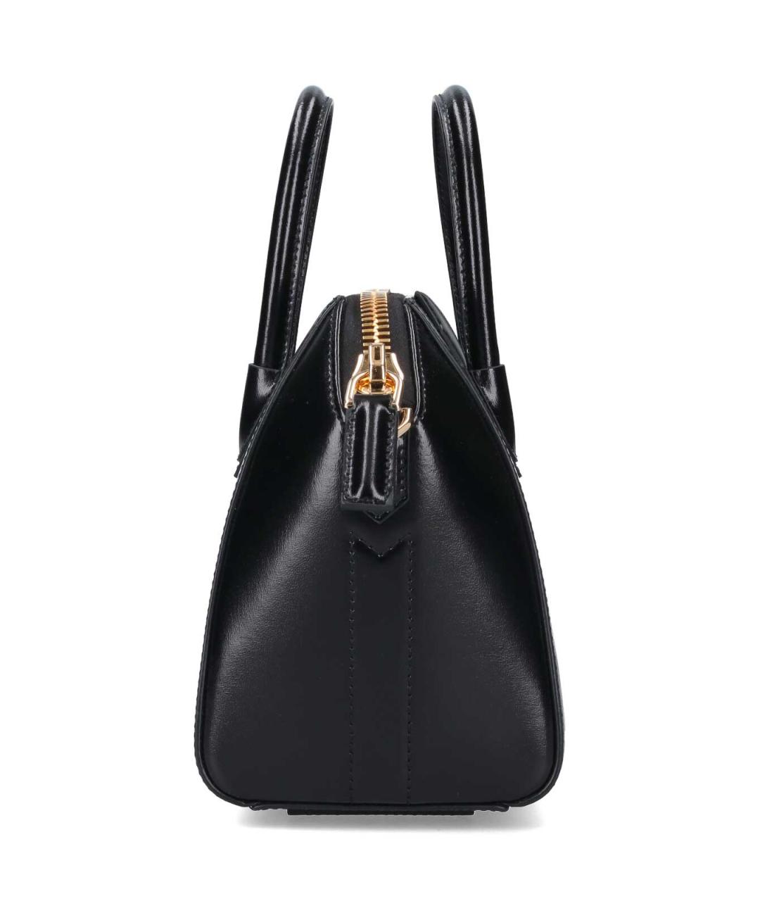 GIVENCHY Черная кожаная сумка тоут, фото 5