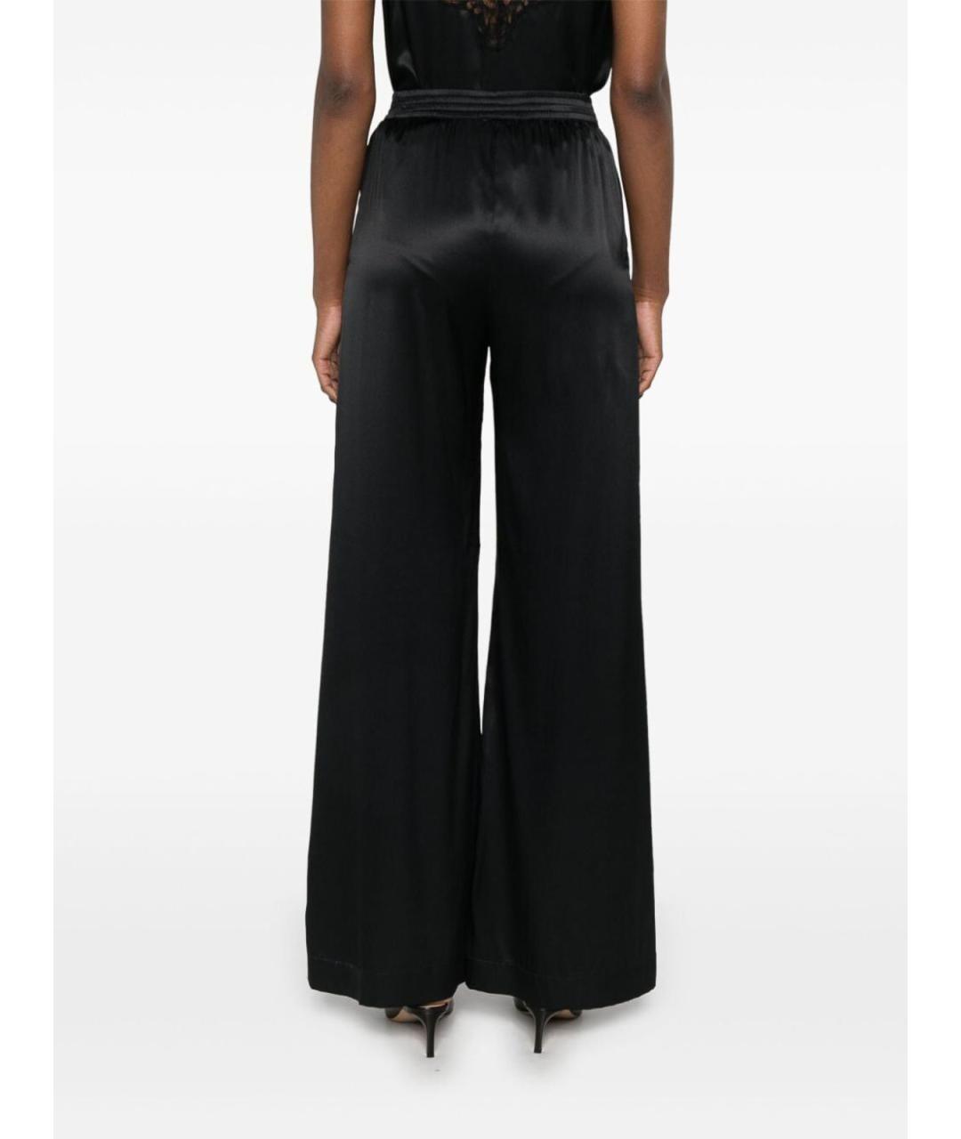 ERMANNO SCERVINO Черные брюки широкие, фото 3
