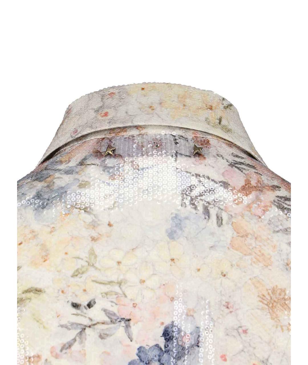 GOLDEN GOOSE Мульти вискозная рубашка, фото 3