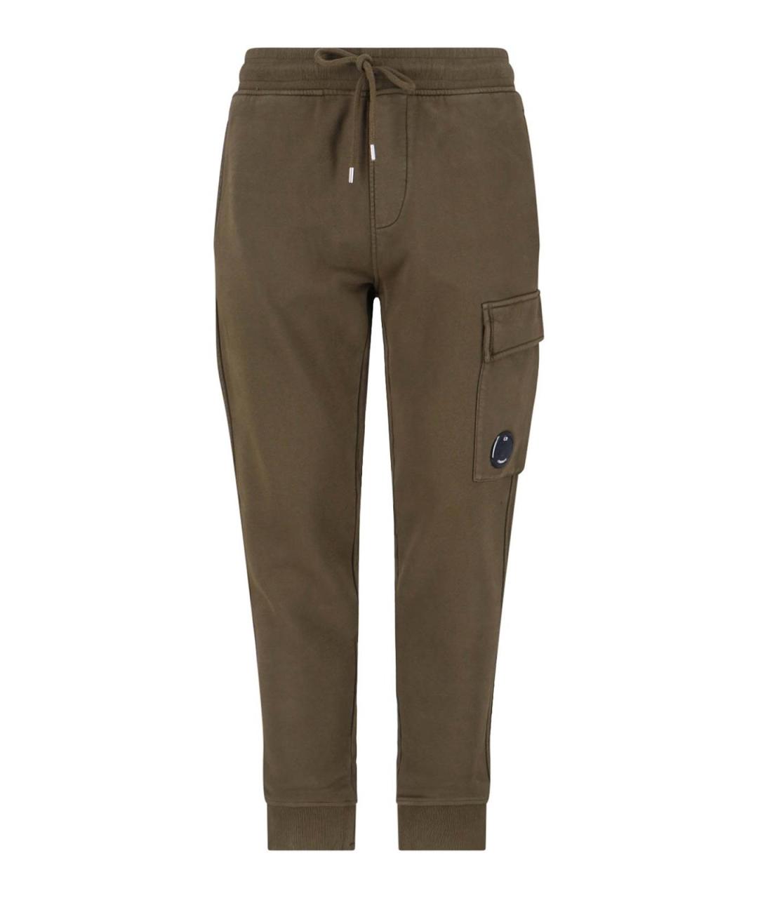CP COMPANY Зеленый хлопковый спортивный костюм, фото 1