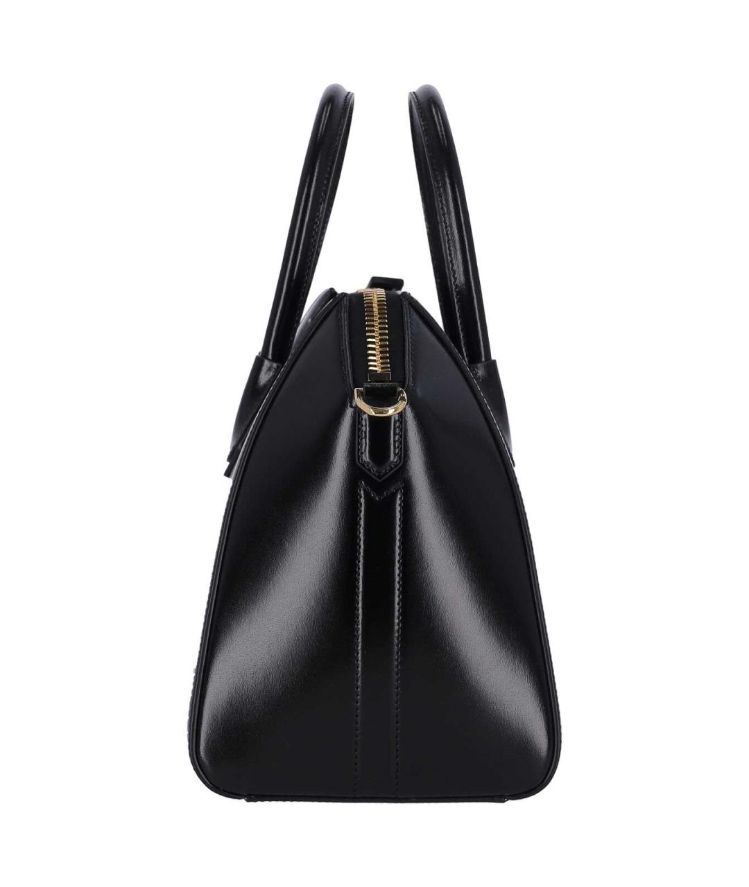 GIVENCHY Черная кожаная сумка тоут, фото 5
