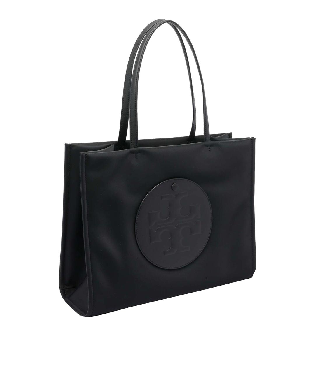 TORY BURCH Черная тканевая сумка тоут, фото 2