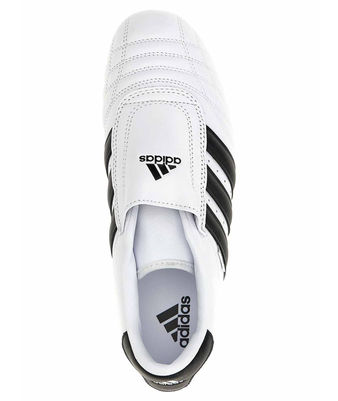 ADIDAS Белые кожаные кроссовки, фото 4