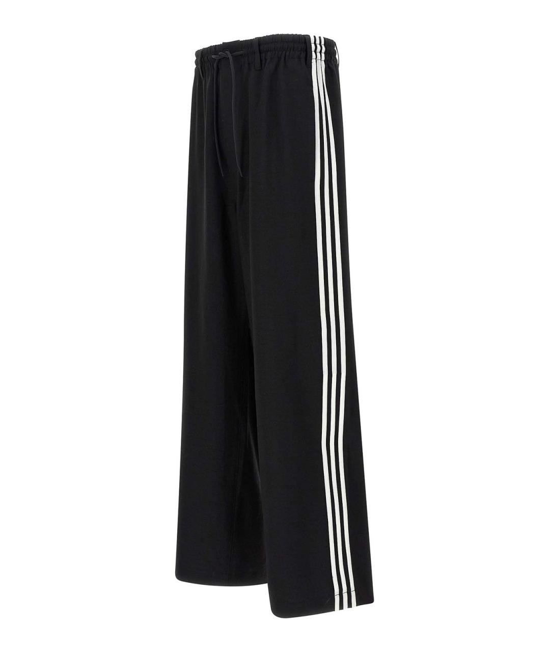 Y-3 Черные шерстяные повседневные брюки, фото 3