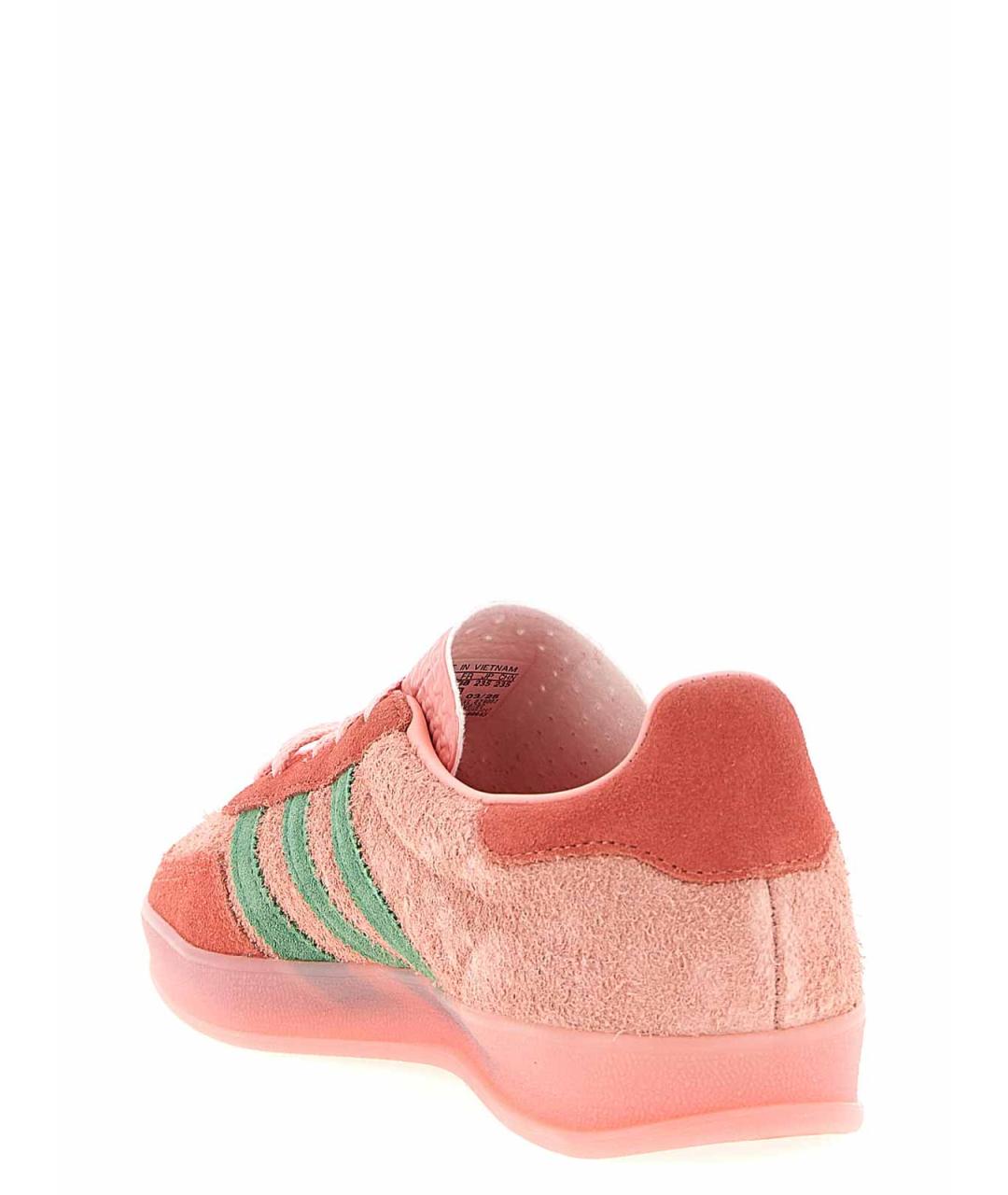 ADIDAS Бежевые замшевые кроссовки, фото 3