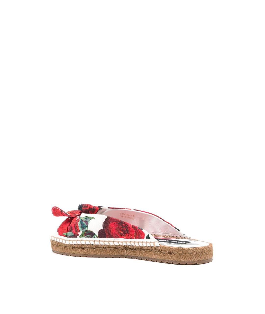 DOLCE&GABBANA Мульти текстильные эспадрильи, фото 2