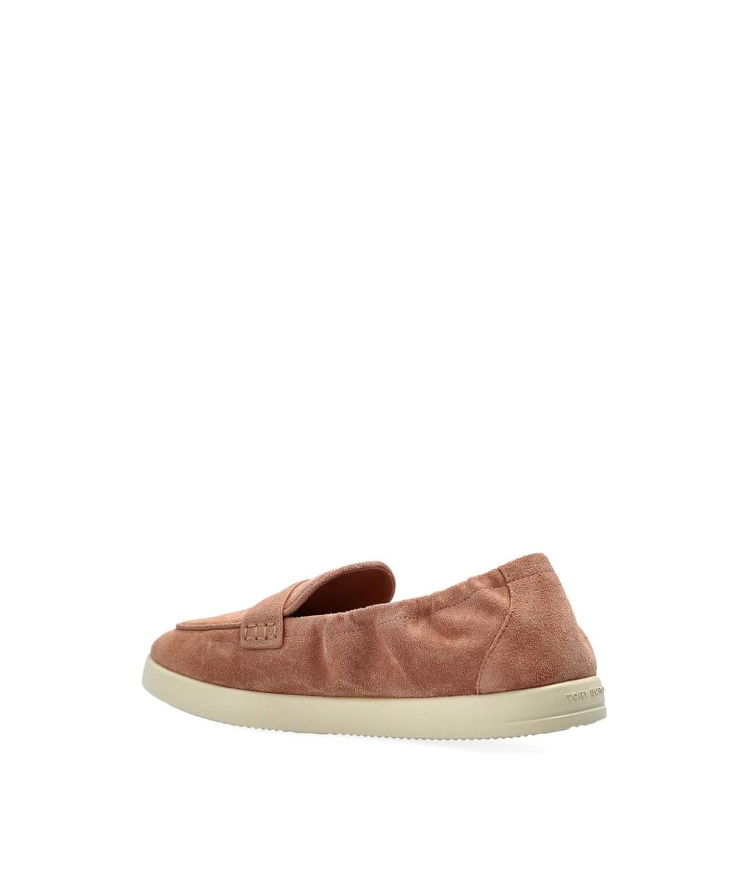 TORY BURCH Фиолетовые кожаные лоферы, фото 3