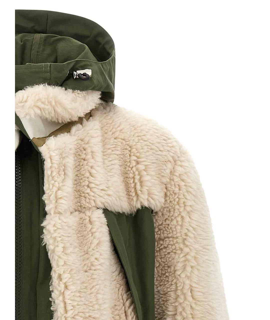 SACAI Мульти шерстяная парка, фото 3