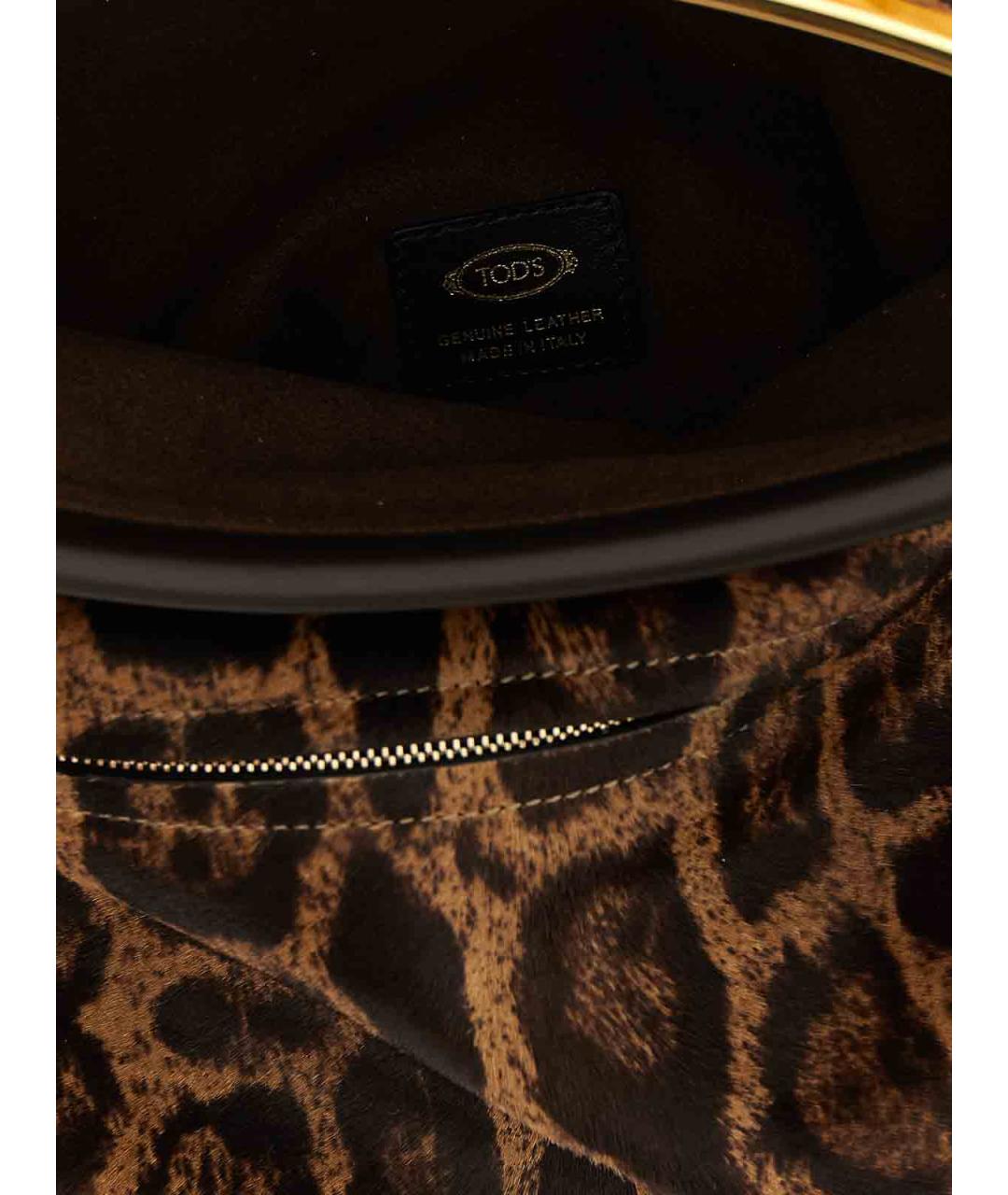 TOD'S Кожаная сумка через плечо, фото 4