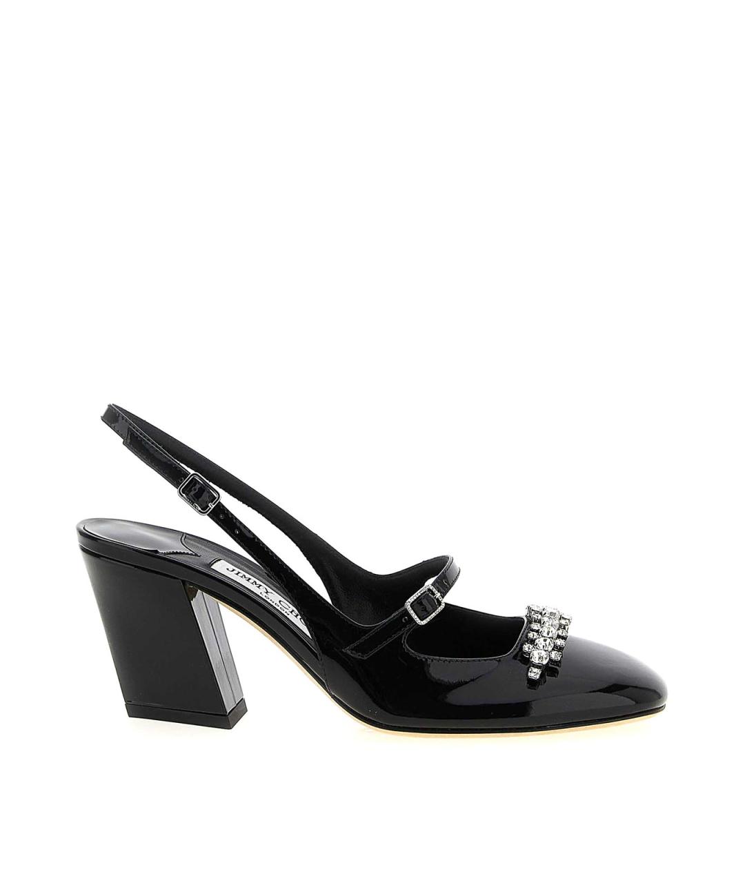 JIMMY CHOO Черные туфли из лакированной кожи, фото 1