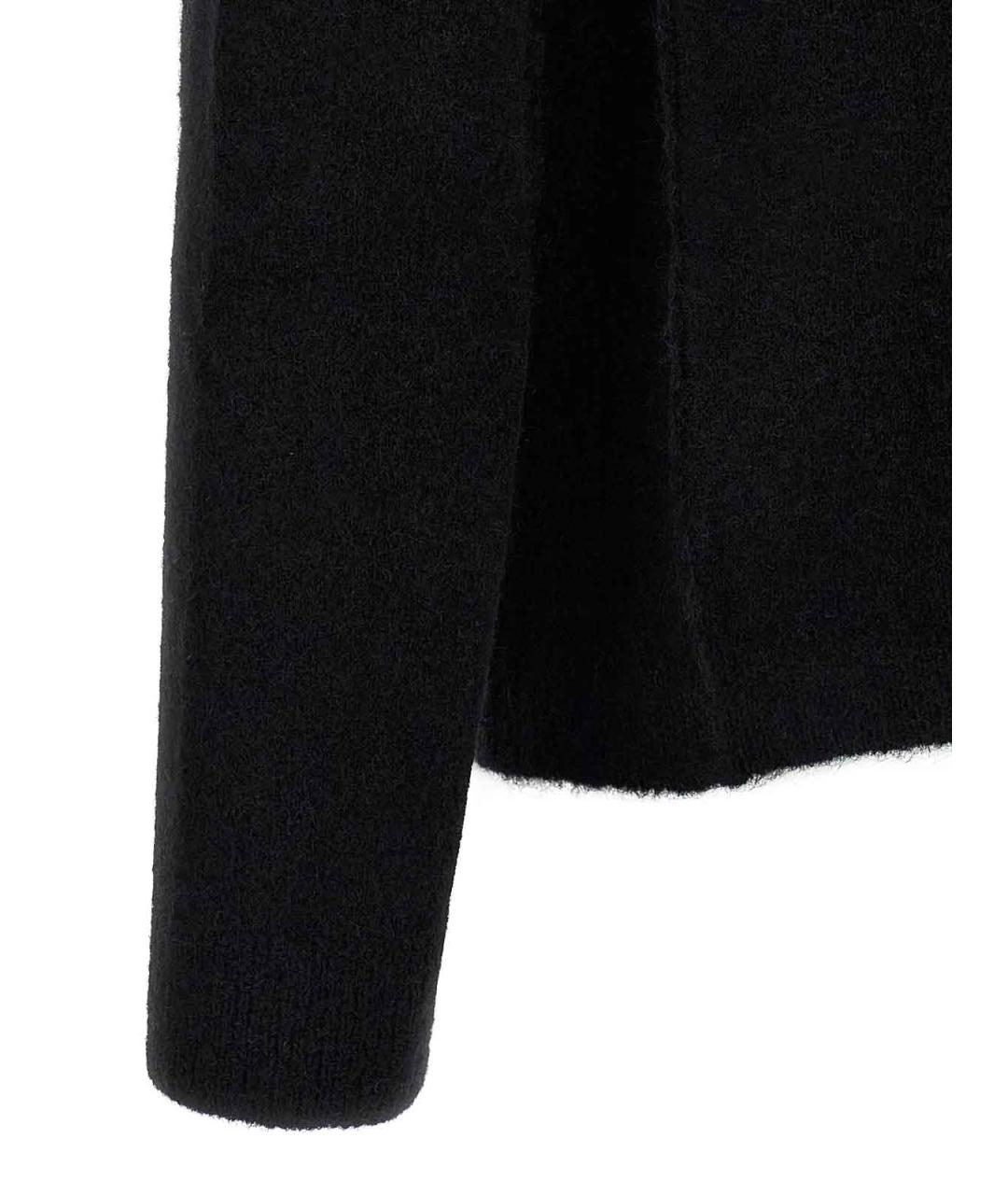 RICK OWENS Черный шерстяной кардиган, фото 4