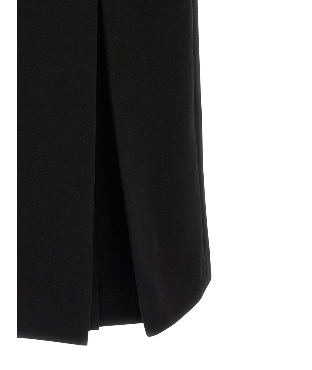 ERMANNO SCERVINO Черное вискозное повседневное платье, фото 4