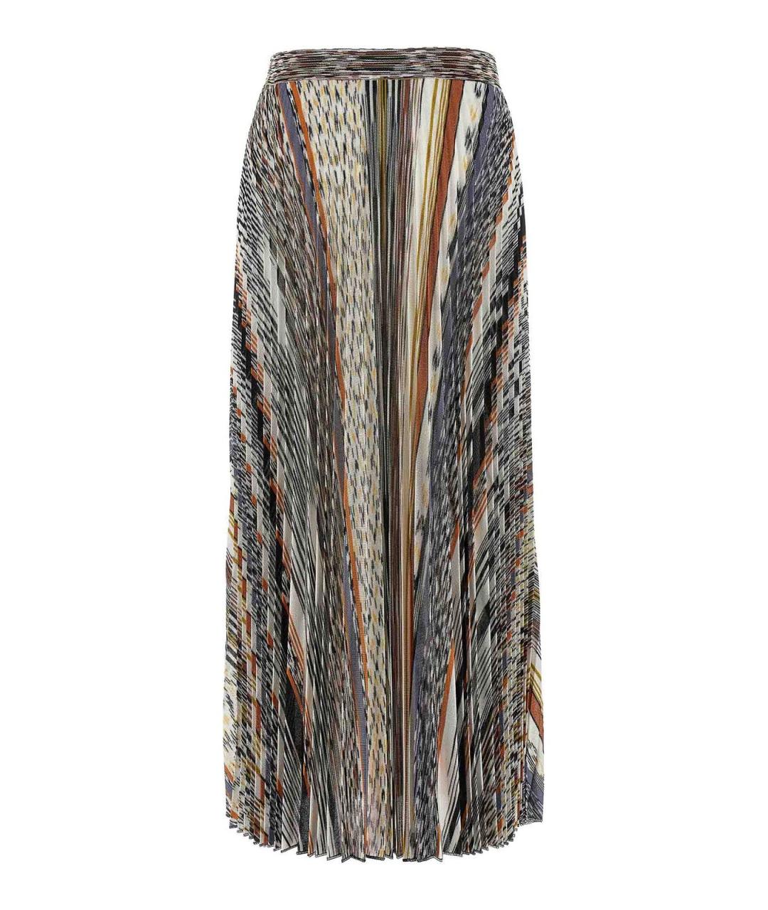 MISSONI Мульти вискозная юбка миди, фото 2