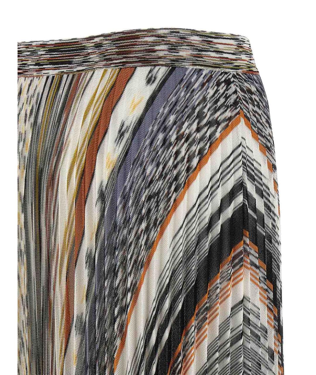 MISSONI Мульти вискозная юбка миди, фото 4