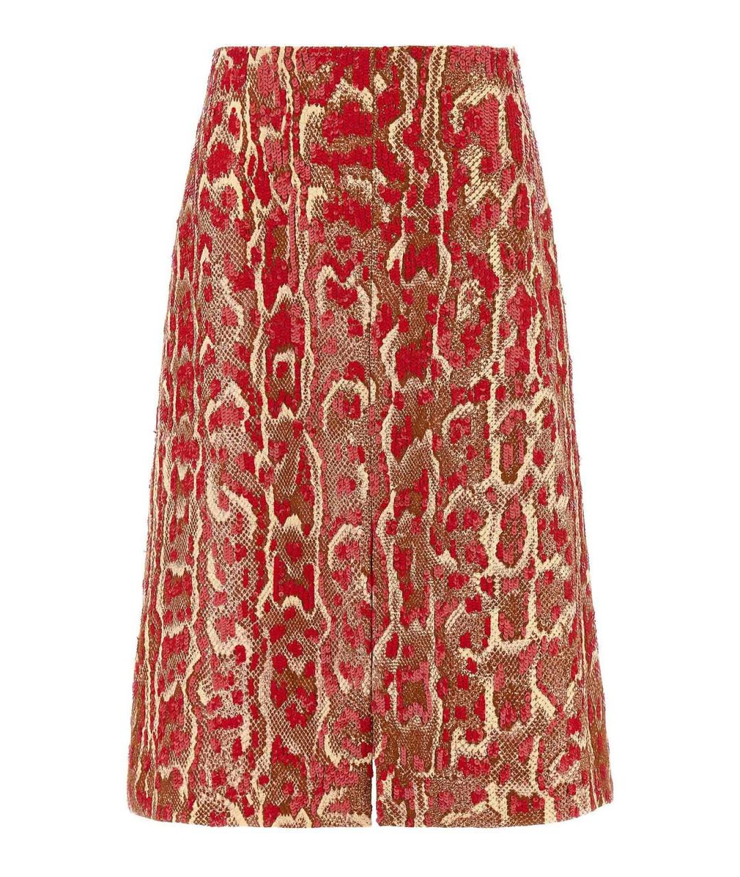 DRIES VAN NOTEN Мульти хлопковая юбка миди, фото 1
