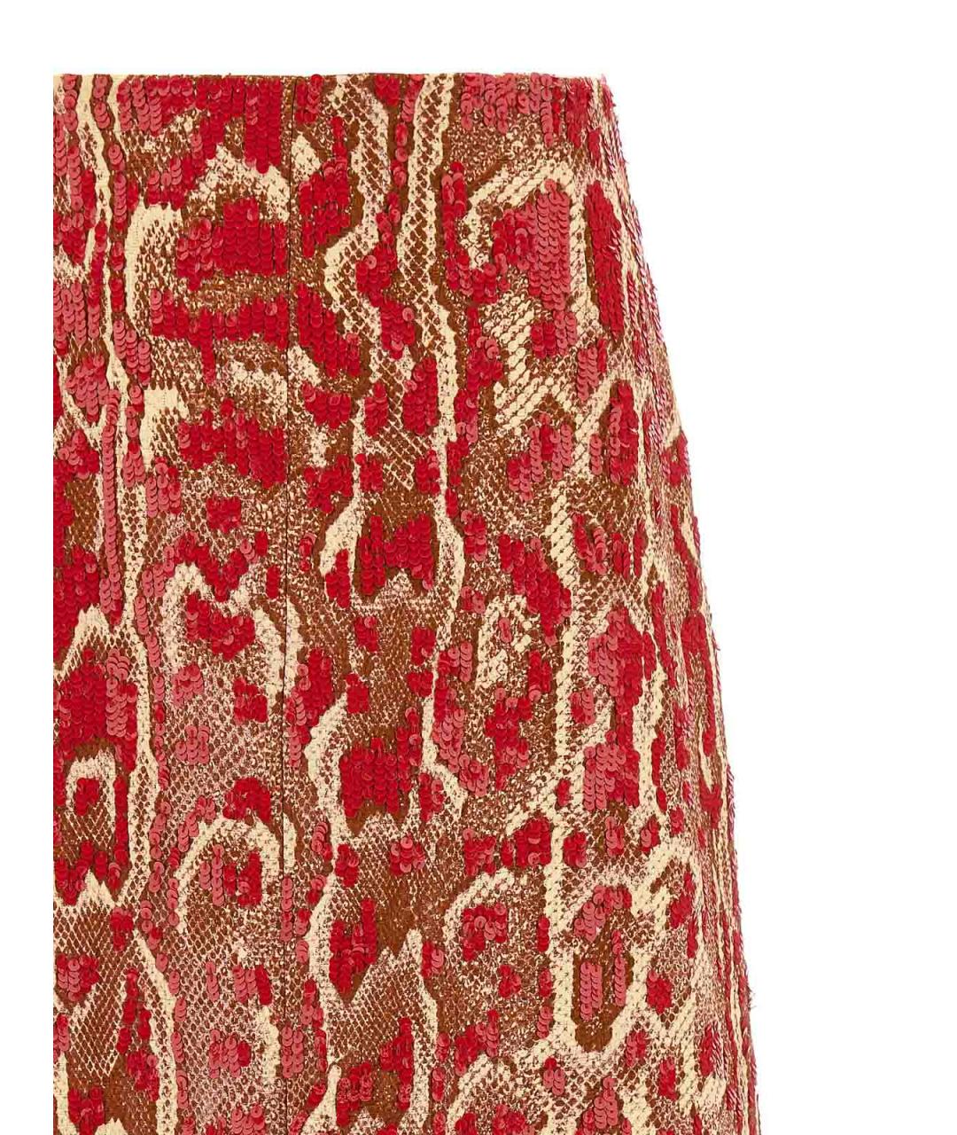 DRIES VAN NOTEN Мульти хлопковая юбка миди, фото 3