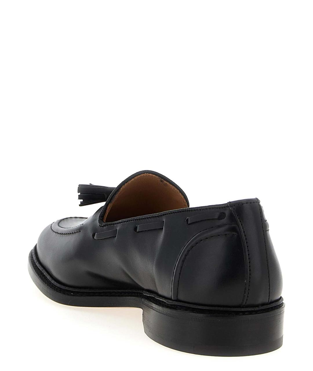 TRICKER'S Черные кожаные лоферы, фото 3