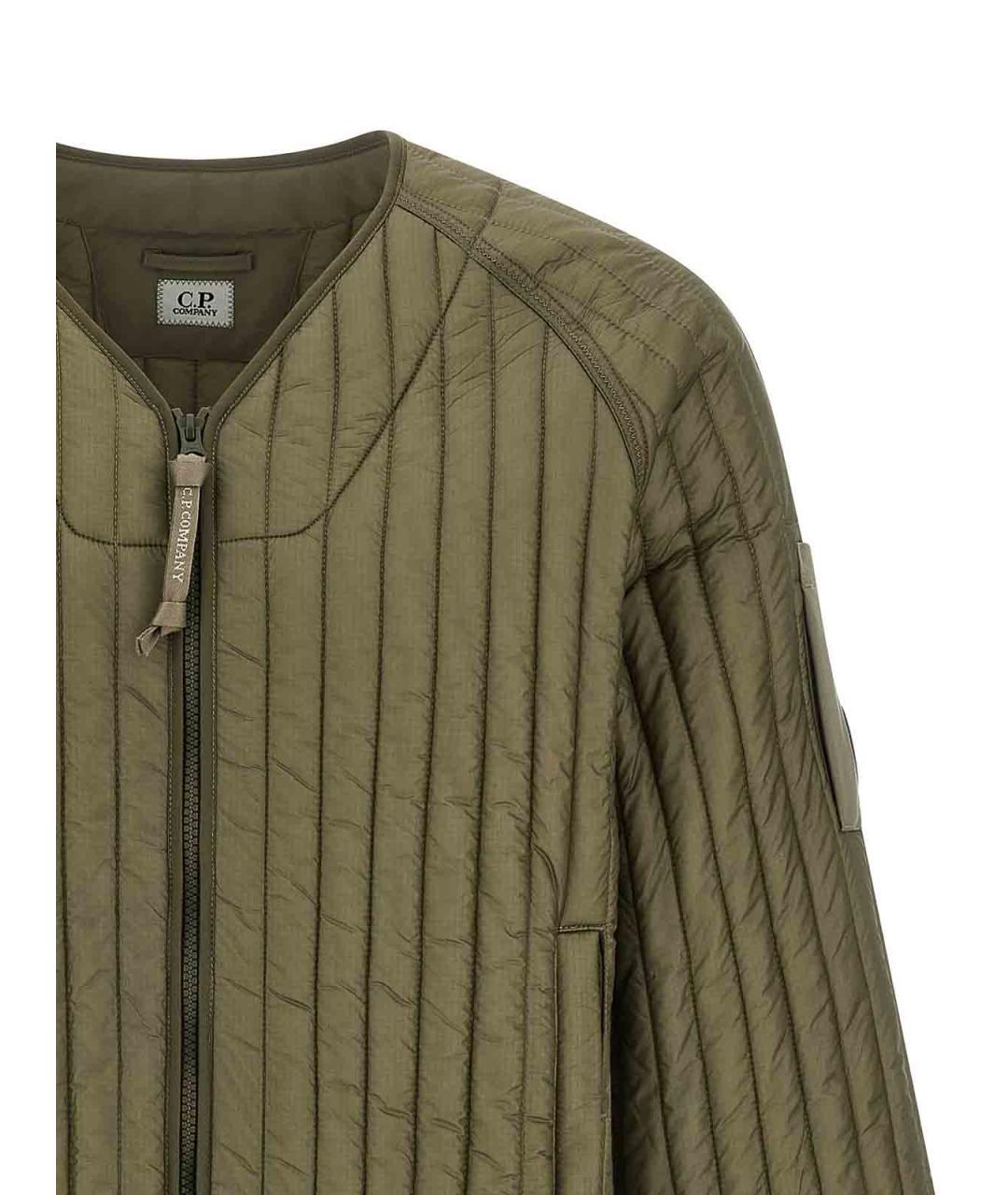 CP COMPANY Зеленая полиамидовая куртка, фото 3
