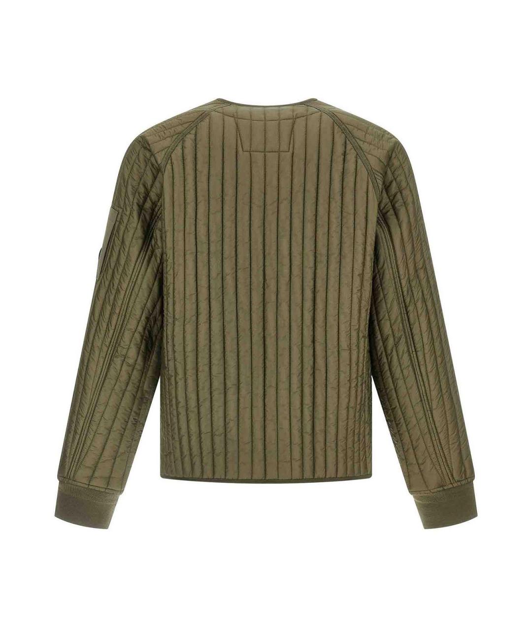 CP COMPANY Зеленая полиамидовая куртка, фото 2