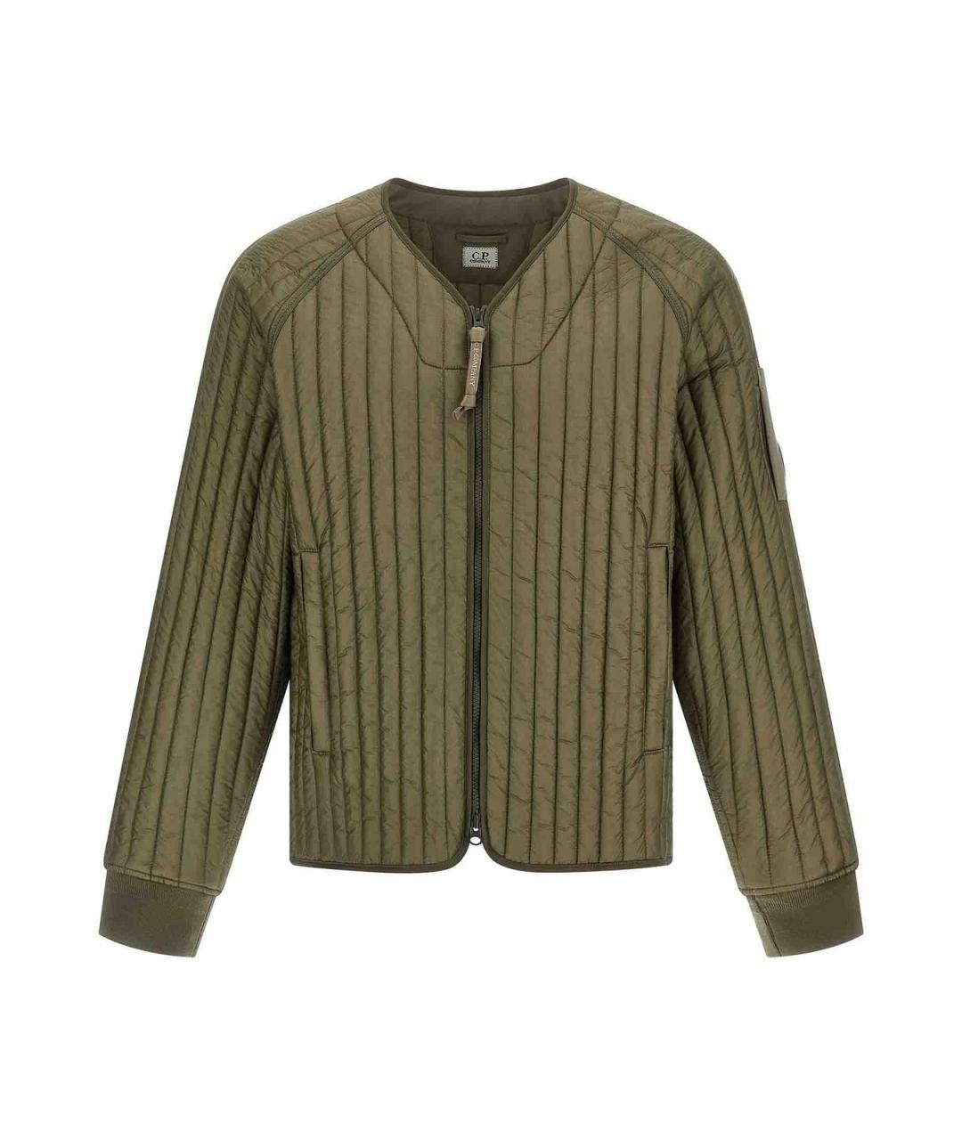 CP COMPANY Зеленая полиамидовая куртка, фото 1