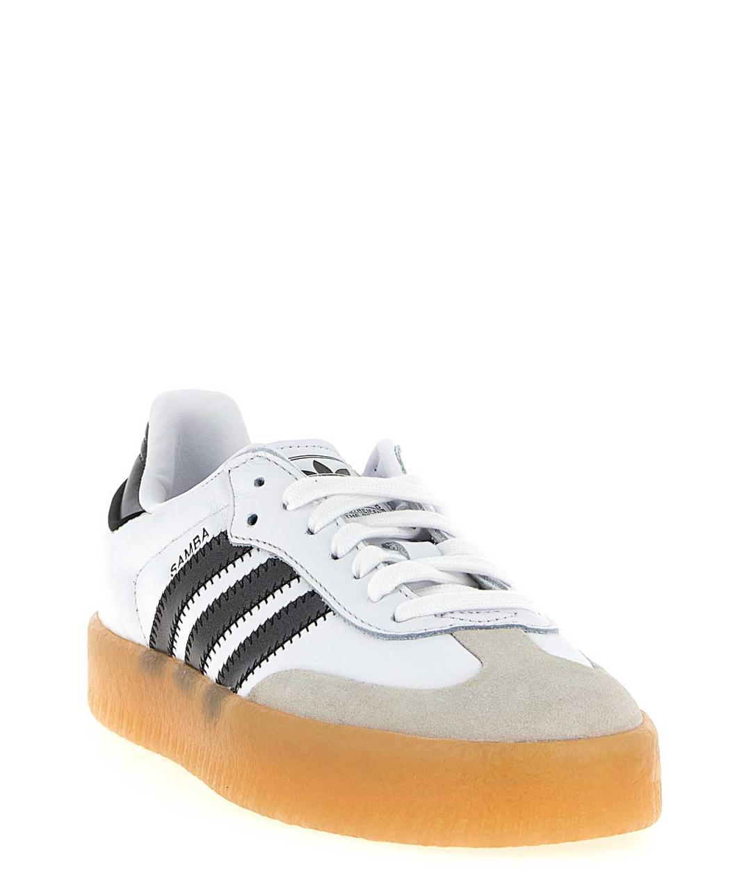 ADIDAS Мульти кожаные кеды, фото 2