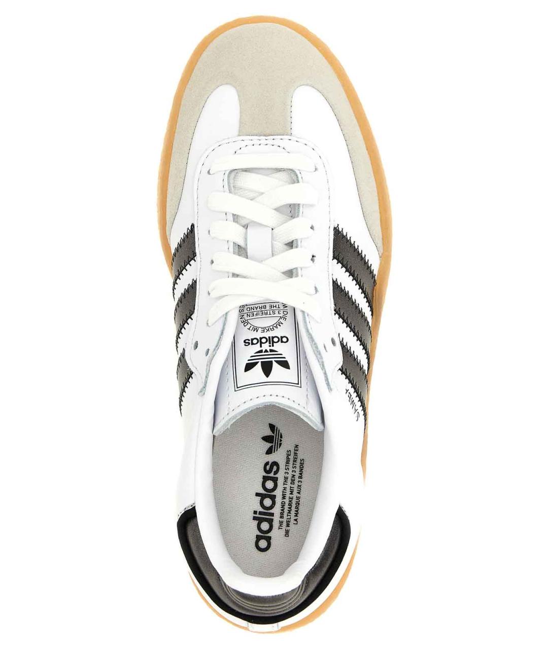 ADIDAS Мульти кожаные кеды, фото 4