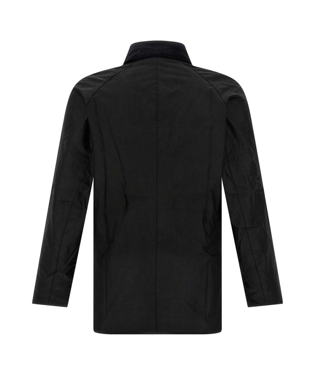 BARBOUR Черная хлопковая куртка, фото 2