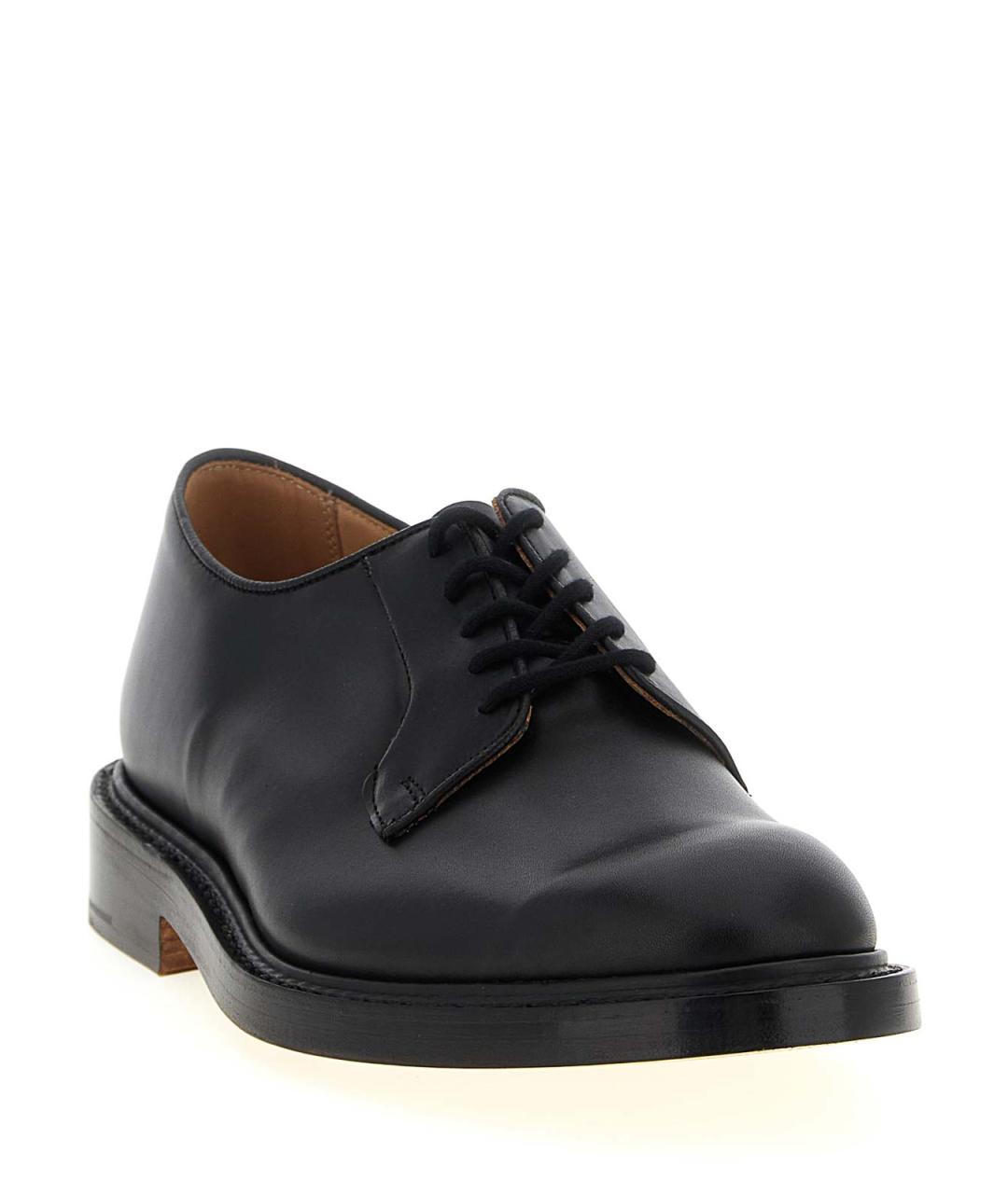 TRICKER'S Черные кожаные туфли, фото 2